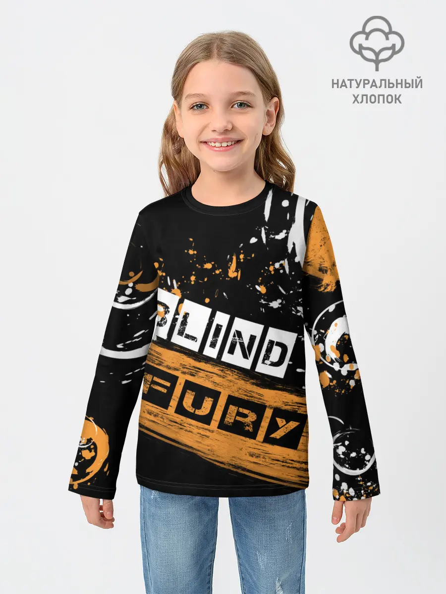 Детский лонгслив / BLIND FURY