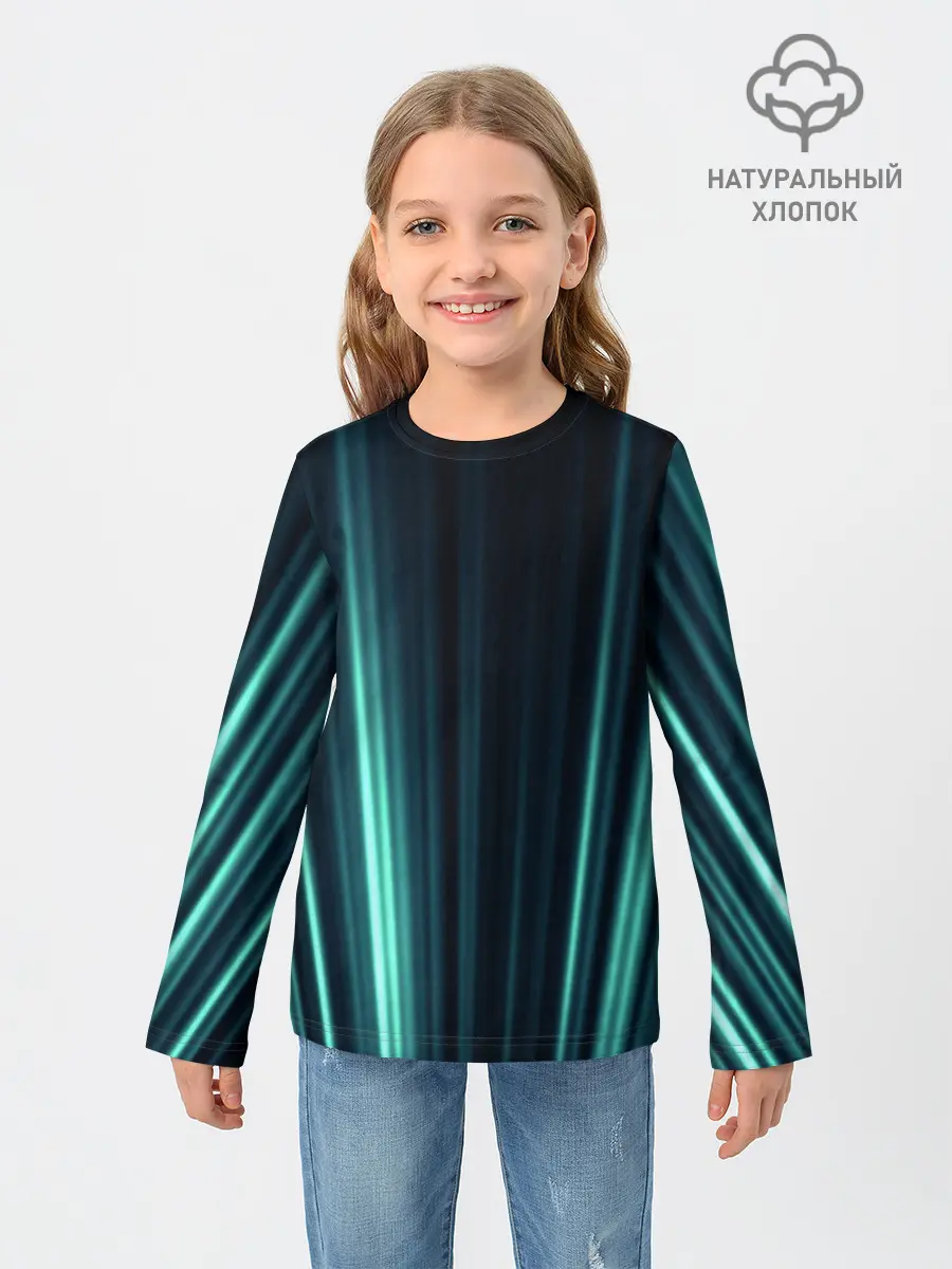 Детский лонгслив / текстура