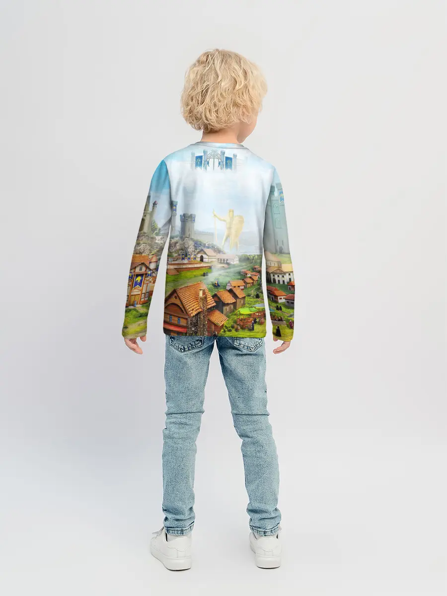 Детский лонгслив / ГЕРОИ МЕЧА И МАГИИ