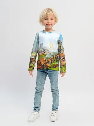 Детский лонгслив / ГЕРОИ МЕЧА И МАГИИ