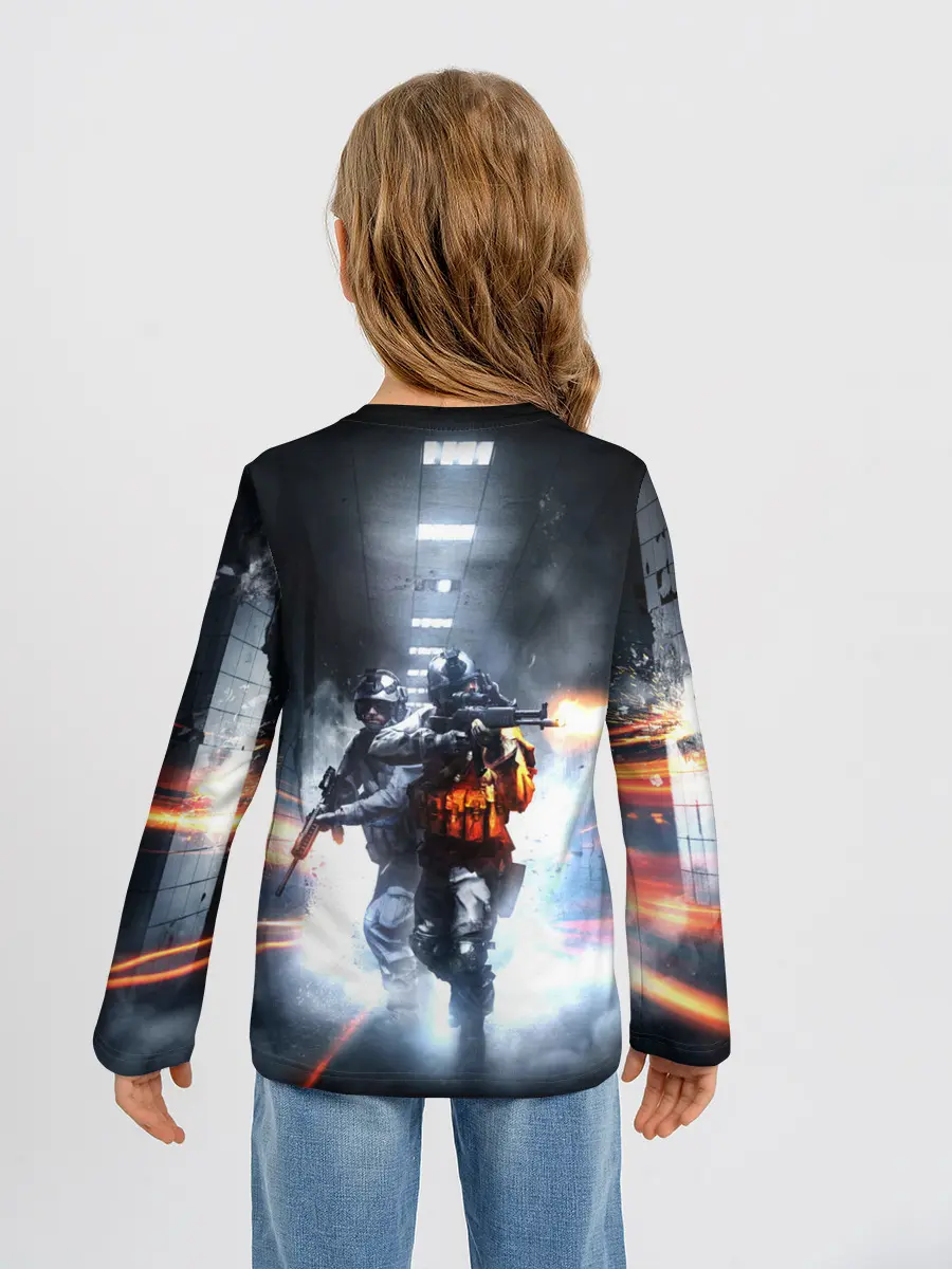 Детский лонгслив / Battlefield