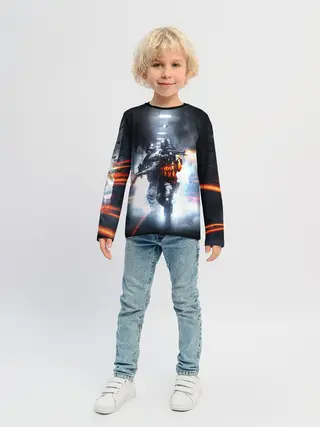 Детский лонгслив / Battlefield