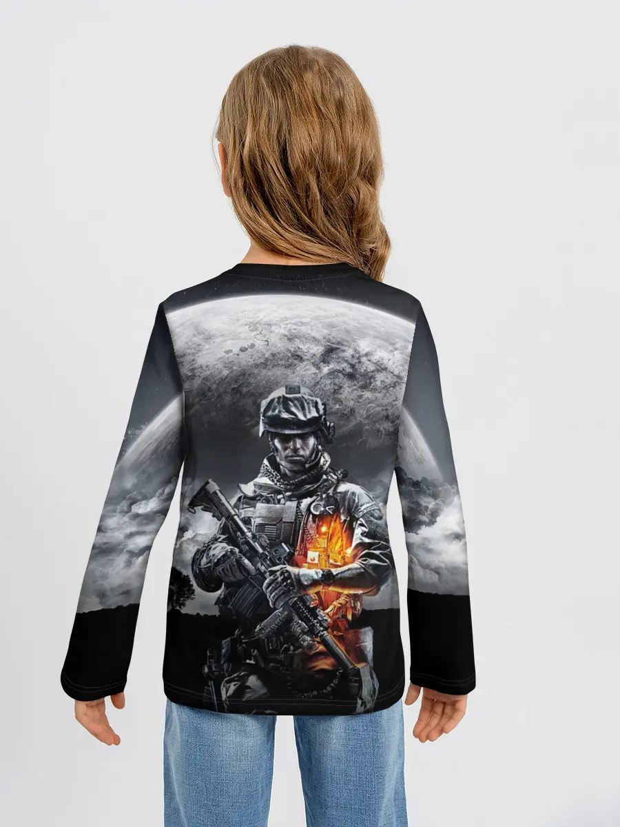 Детский лонгслив / Battlefield