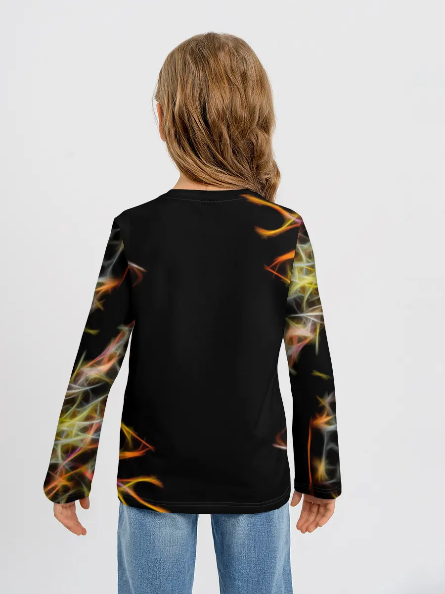 Детский лонгслив / медуза