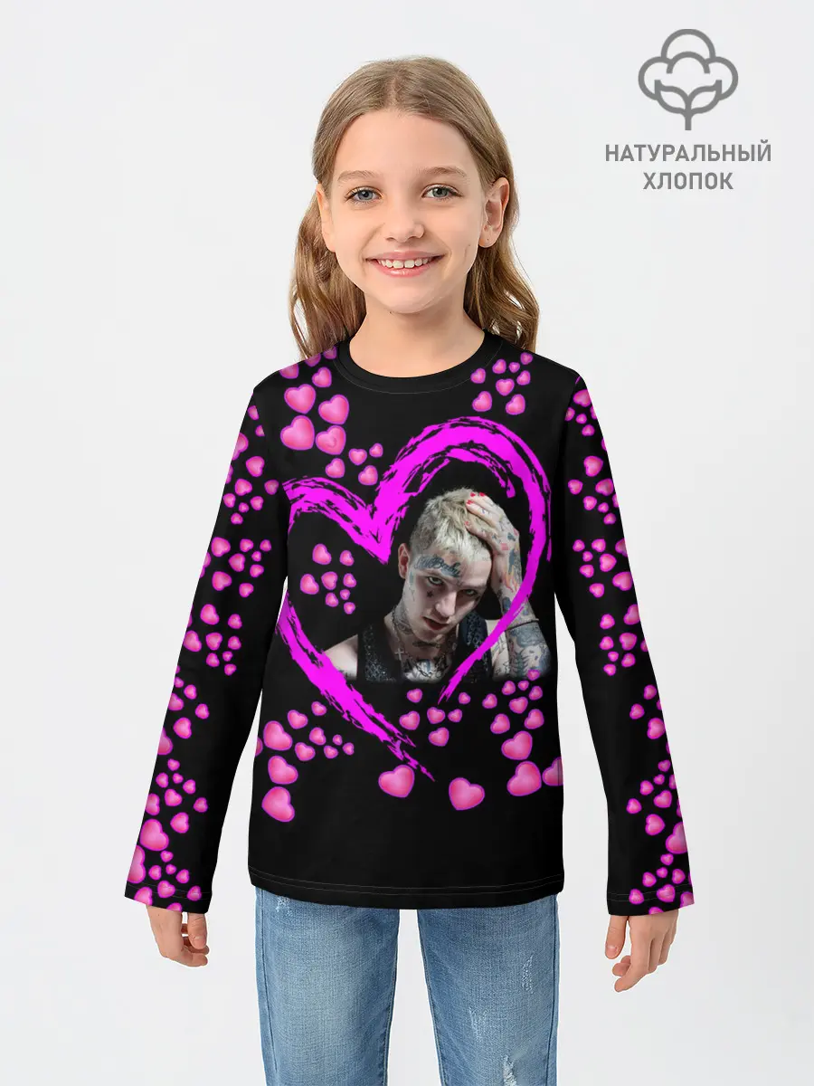 Детский лонгслив / Lil Peep