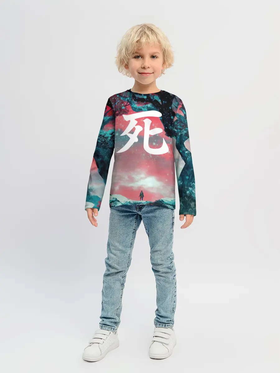 Детский лонгслив / Sekiro shadows die twice