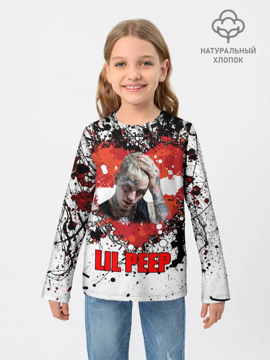 Детский лонгслив / Lil Peep