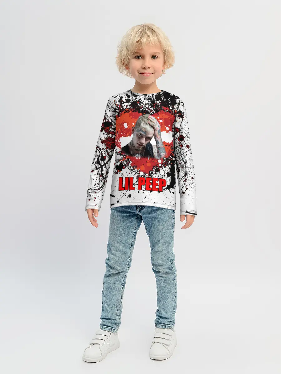 Детский лонгслив / Lil Peep