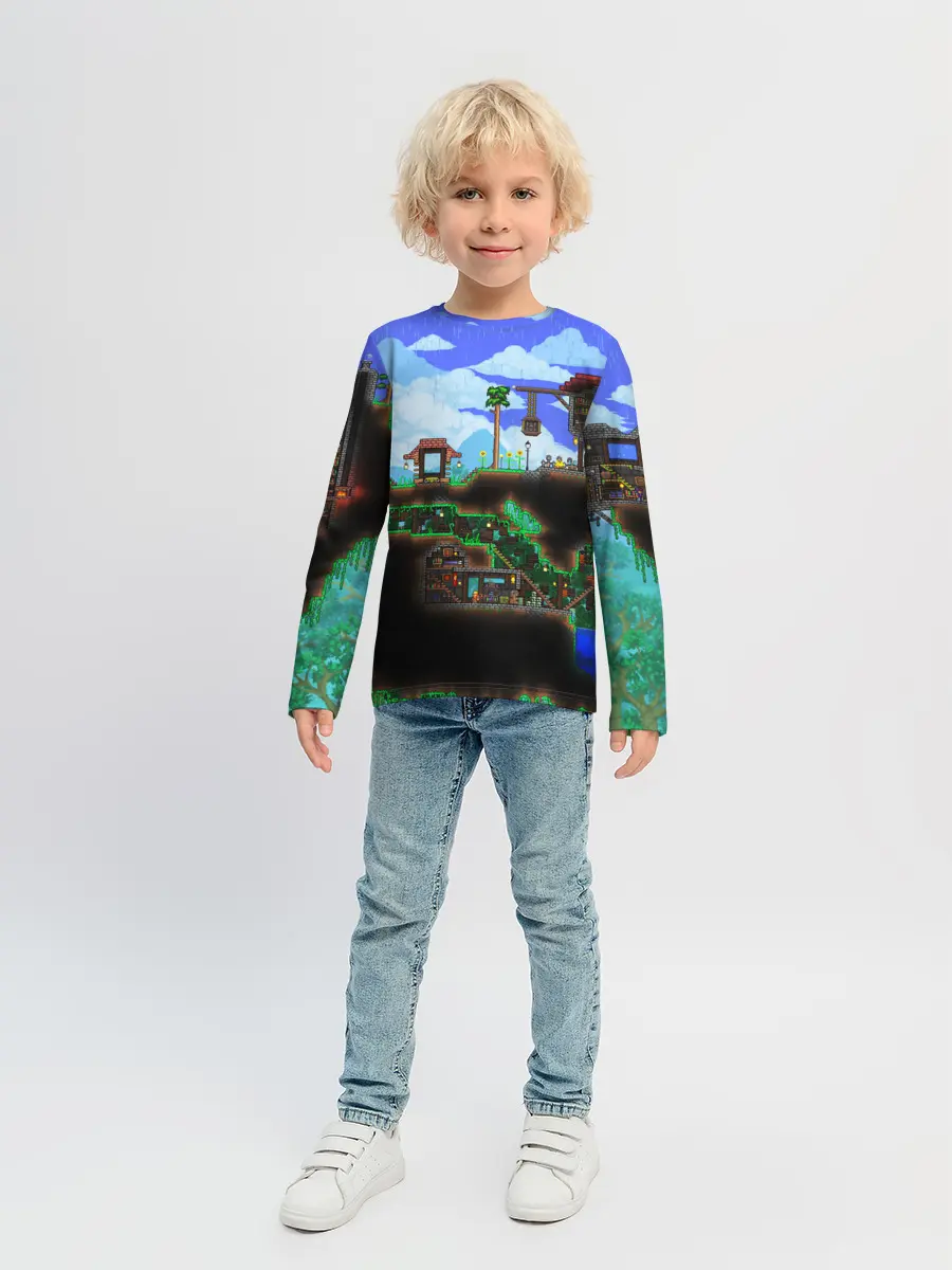 Детский лонгслив / TERRARIA EXCLUSIVE