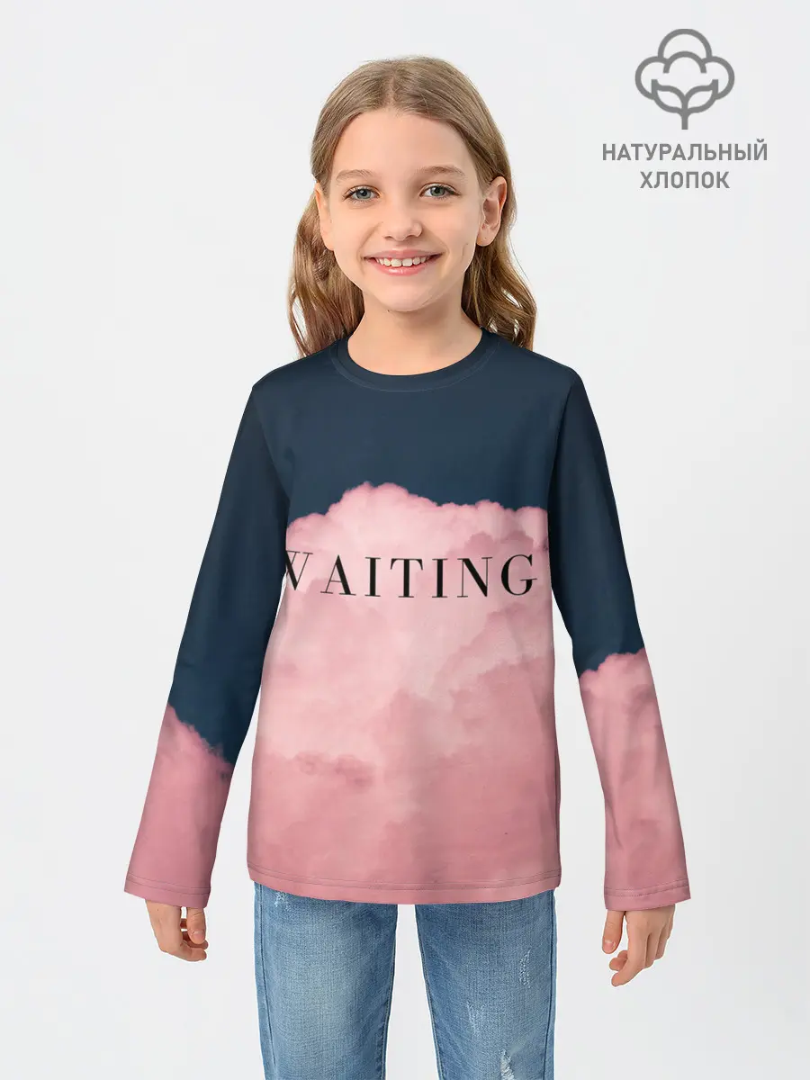 Детский лонгслив / WAITING