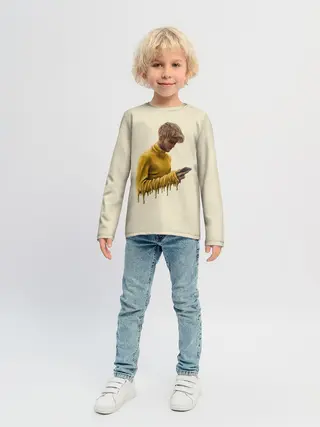 Детский лонгслив / Lil Peep