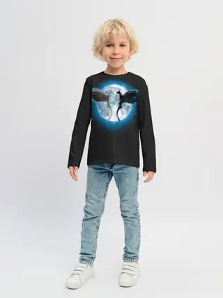 Детский лонгслив / Как приручить дракона