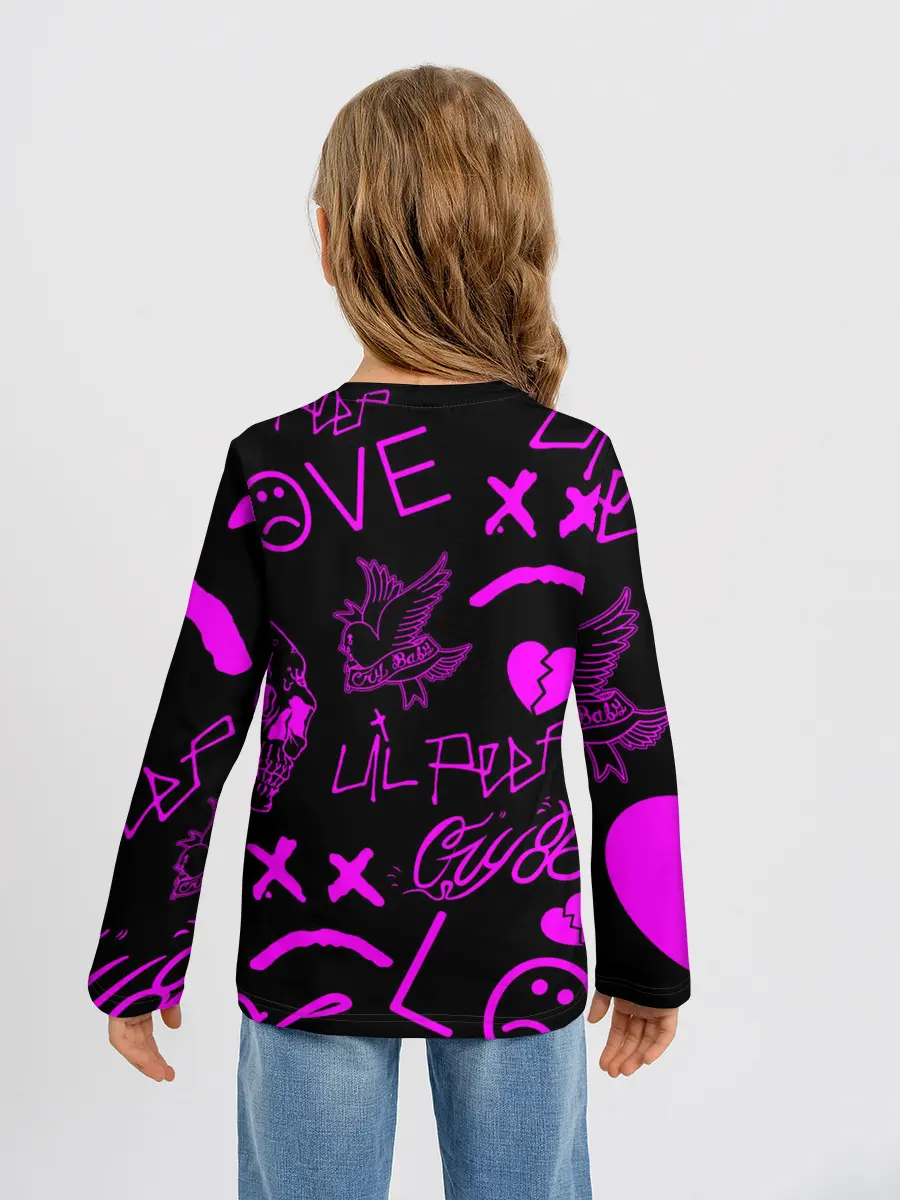 Детский лонгслив / Lil Peep