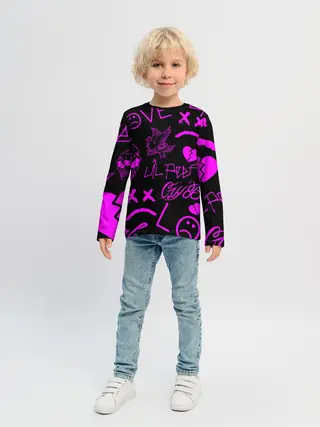 Детский лонгслив / Lil Peep