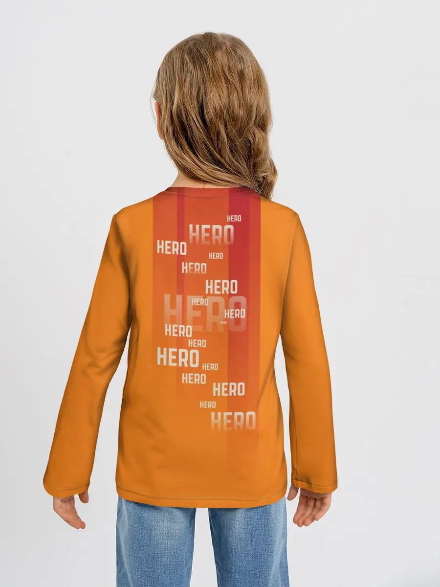 Детский лонгслив / HERO.Джейк