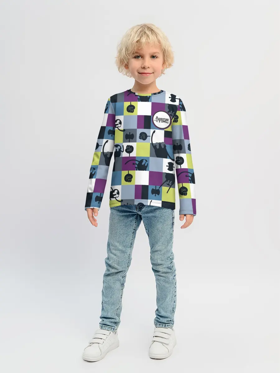 Детский лонгслив / Время приключений