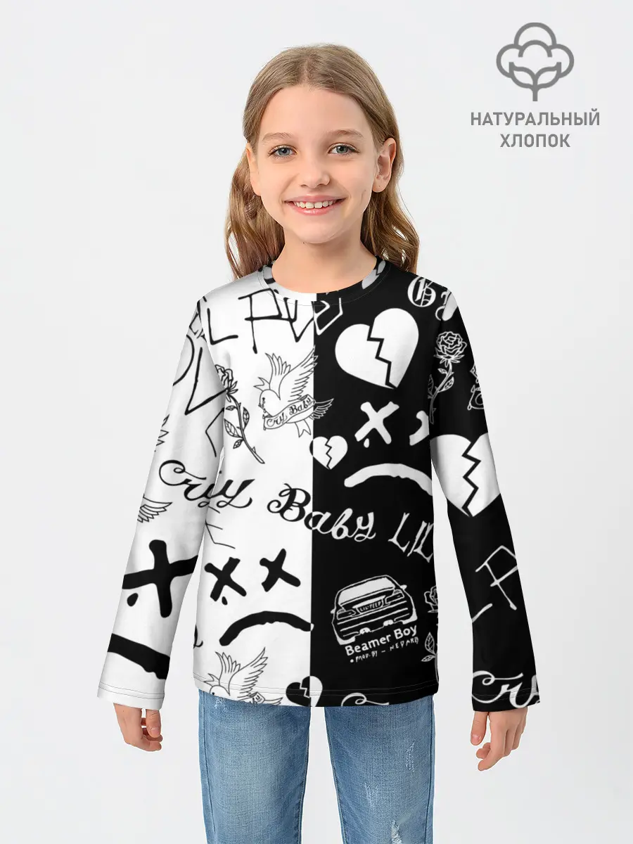 Детский лонгслив / LIL PEEP