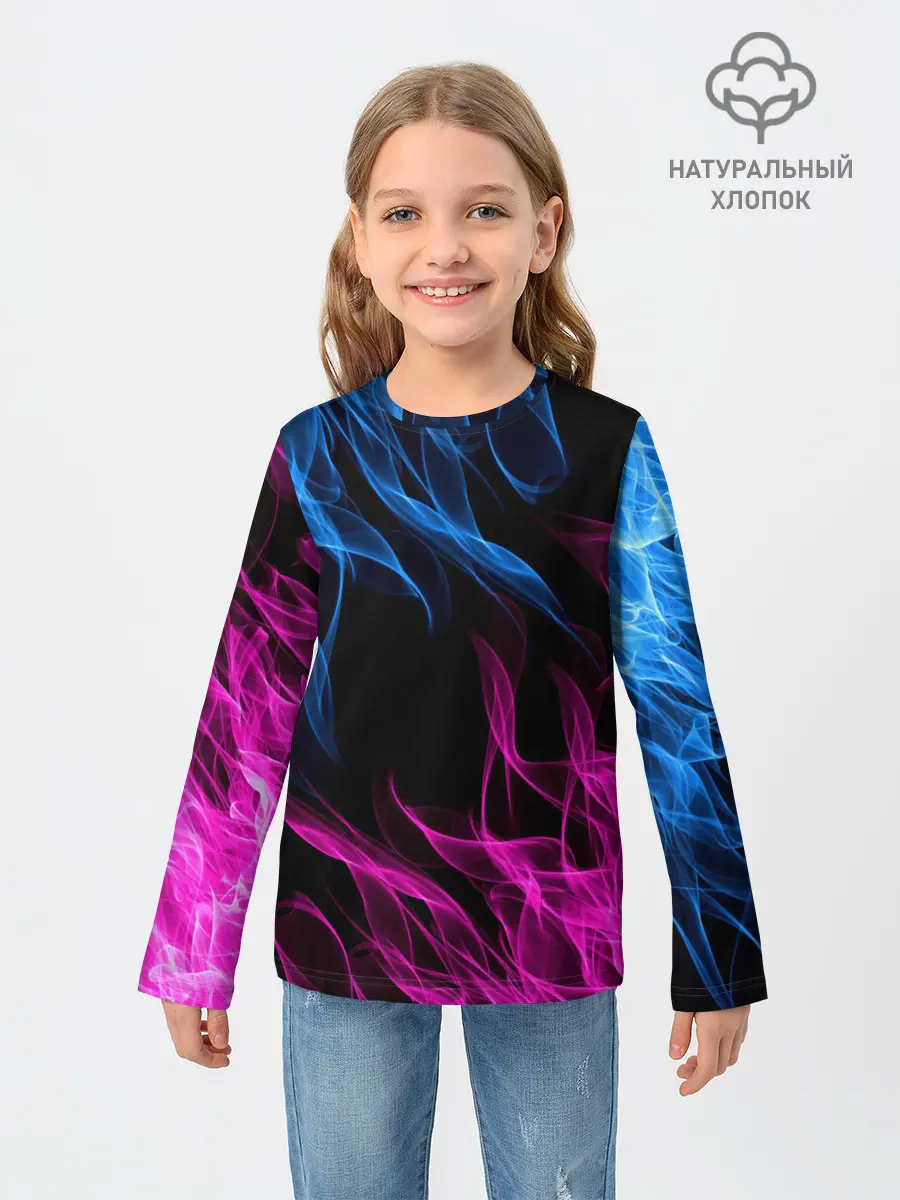 Детский лонгслив / БИТВА ОГНЕЙ