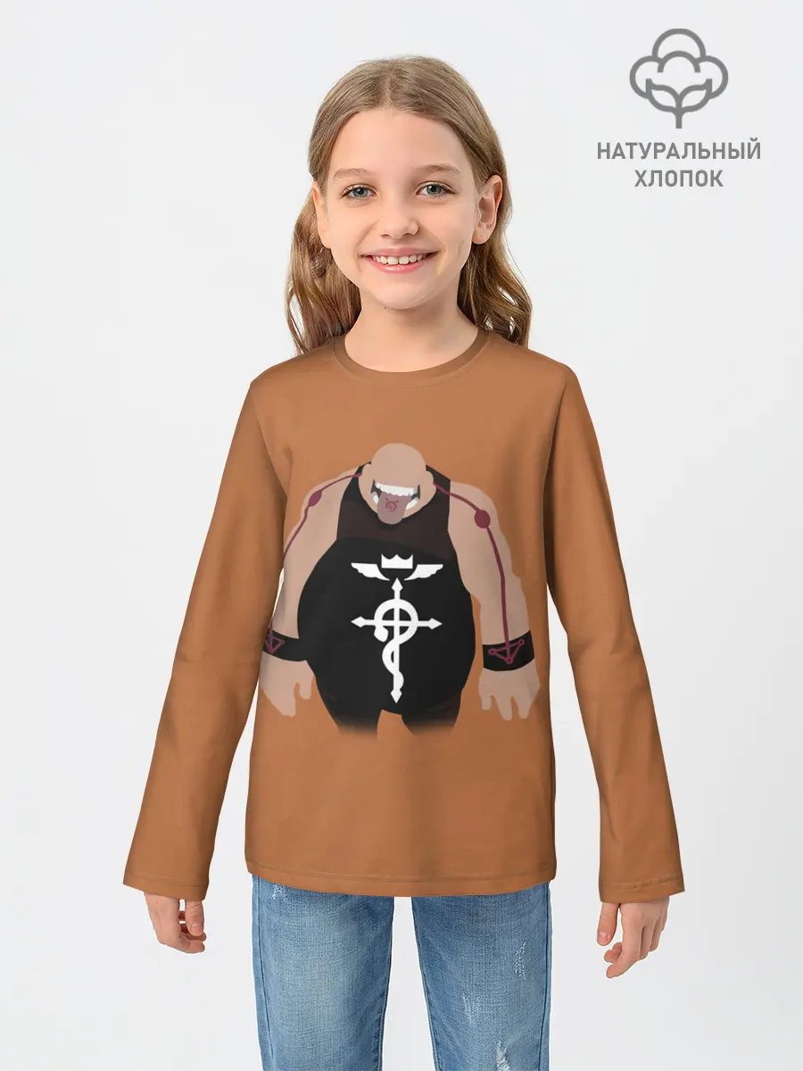 Детский лонгслив / Стальной алхимик
