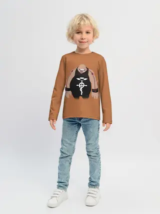 Детский лонгслив / Стальной алхимик