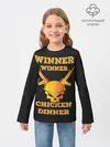 Детский лонгслив / Winner Chicken Dinner
