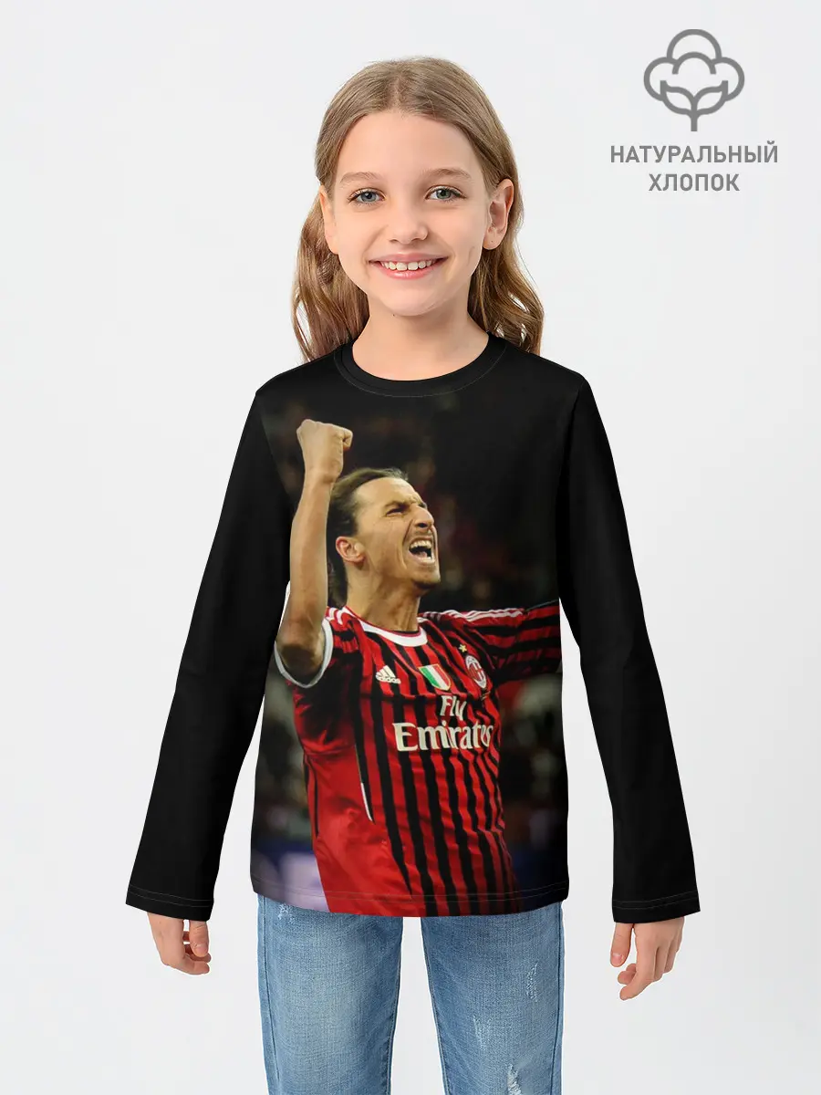 Детский лонгслив / Златан Ибрагимович