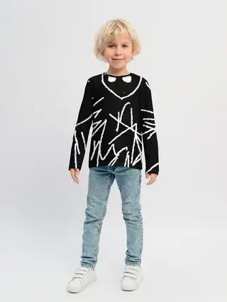 Детский лонгслив / Schizophrenia