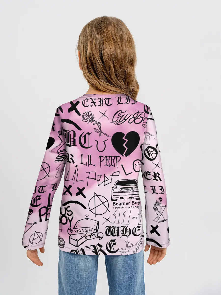 Детский лонгслив / LIL PEEP.