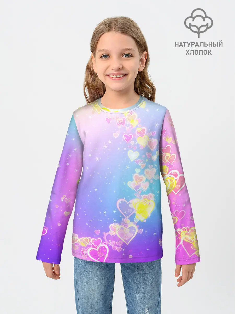 Детский лонгслив / ЛЮБОВЬ ГРАДИЕНТ