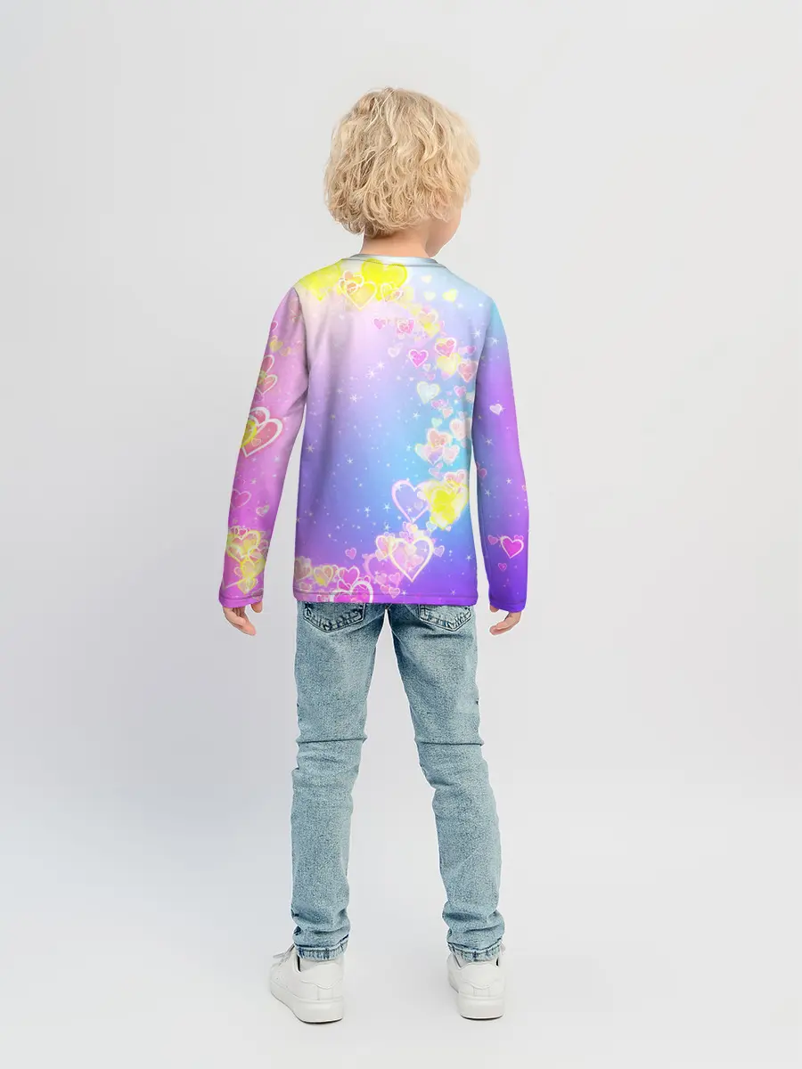 Детский лонгслив / ЛЮБОВЬ ГРАДИЕНТ