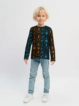 Детский лонгслив / PORTAL ICONS | ПОРТАЛ ИКОНКИ