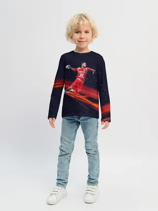 Детский лонгслив / Гандболист