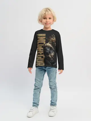 Детский лонгслив / Conor McGregor