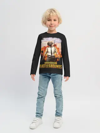 Детский лонгслив / PUBG