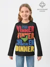 Детский лонгслив / Winner Chicken Dinner