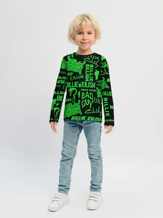 Детский лонгслив / BILLIE EILISH.