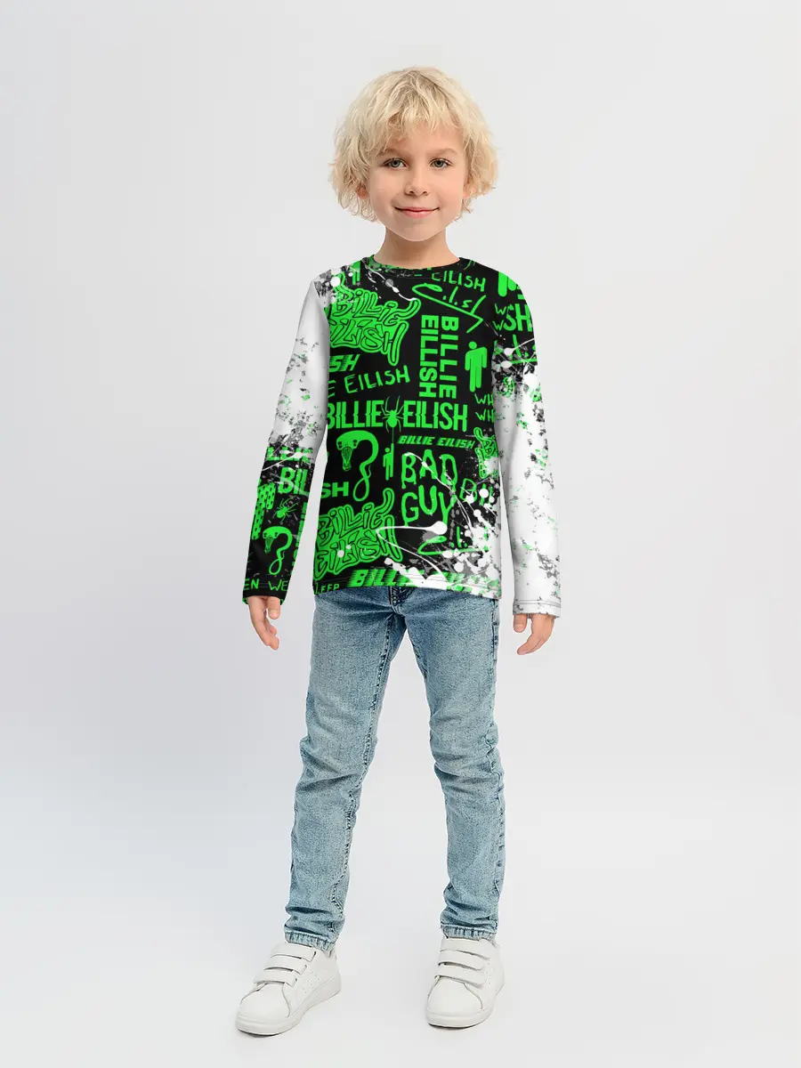 Детский лонгслив / BILLIE EILISH.