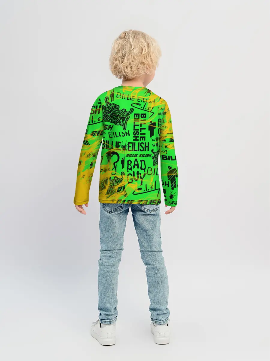 Детский лонгслив / BILLIE EILISH.