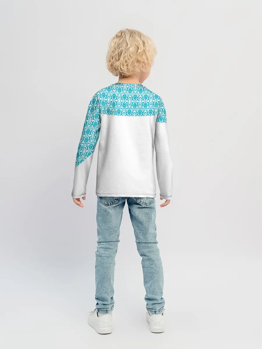 Детский лонгслив / Казахстан Форма