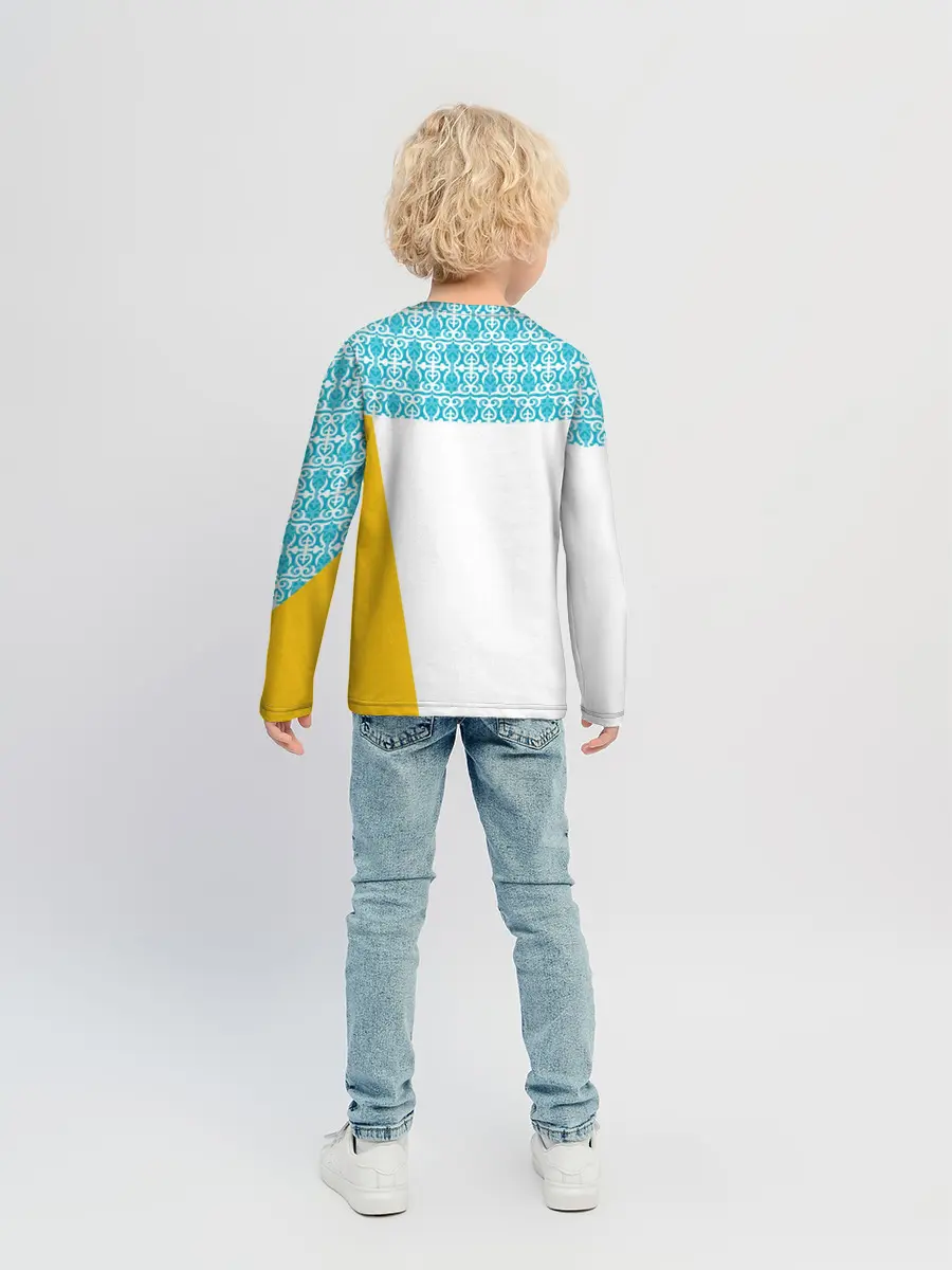 Детский лонгслив / Казахстан Форма