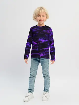 Детский лонгслив / текстуры