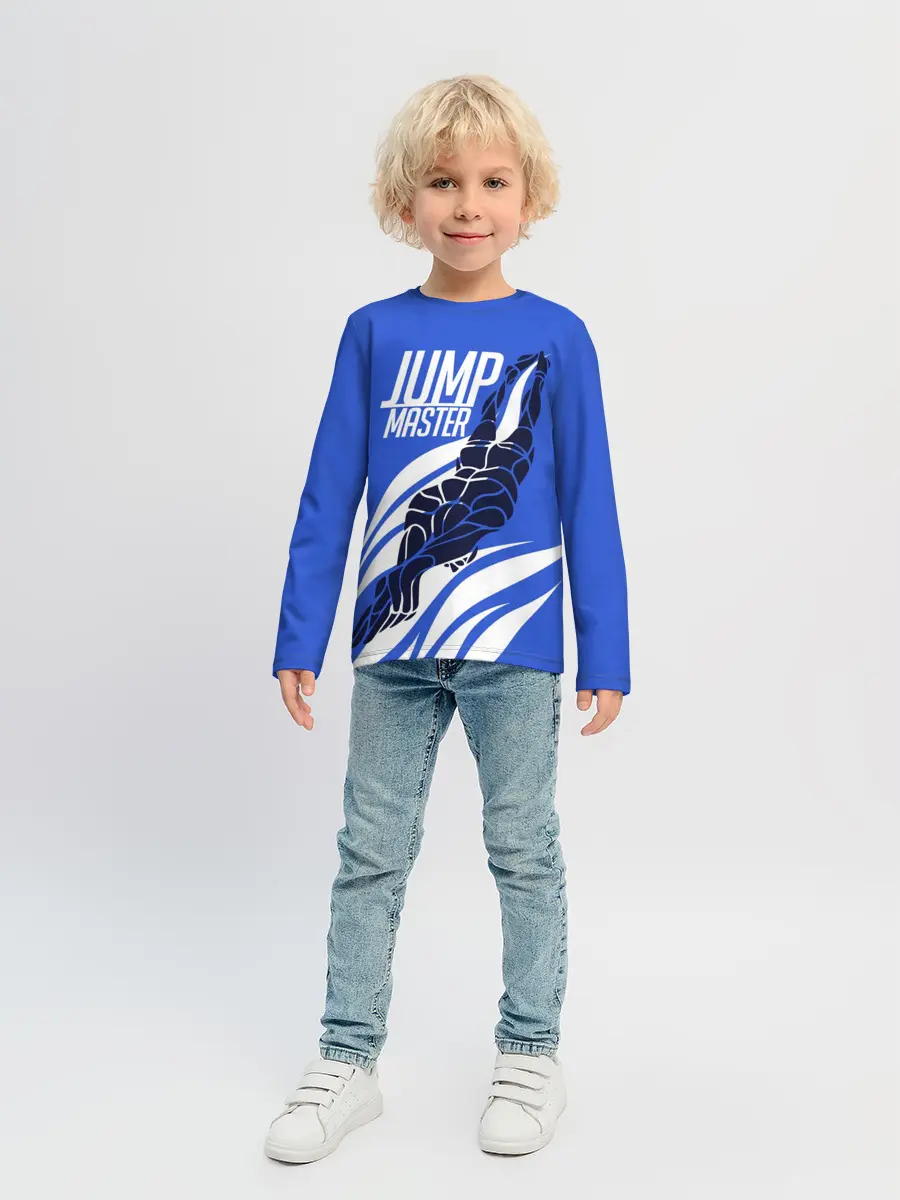 Детский лонгслив / Jump master