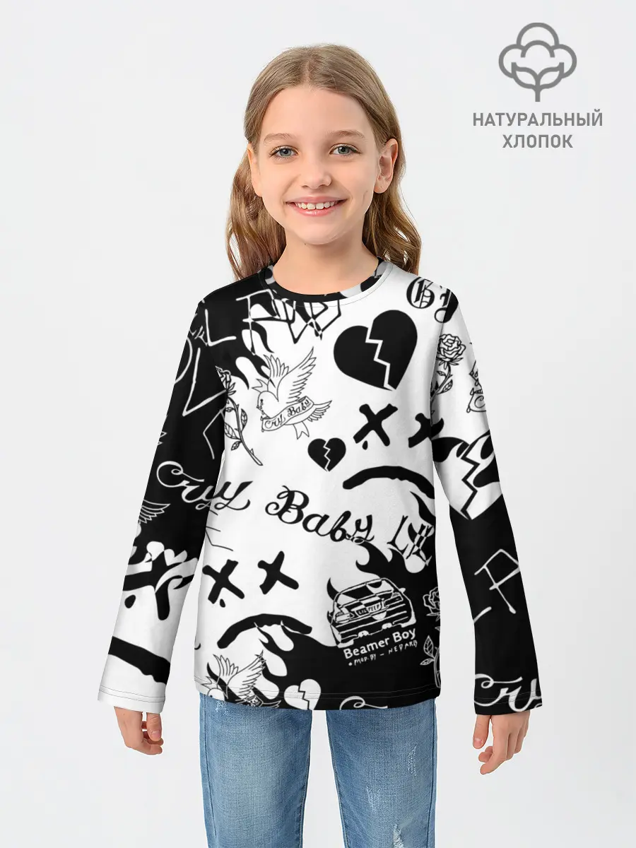 Детский лонгслив / LIL PEEP | ЛИЛ ПИП