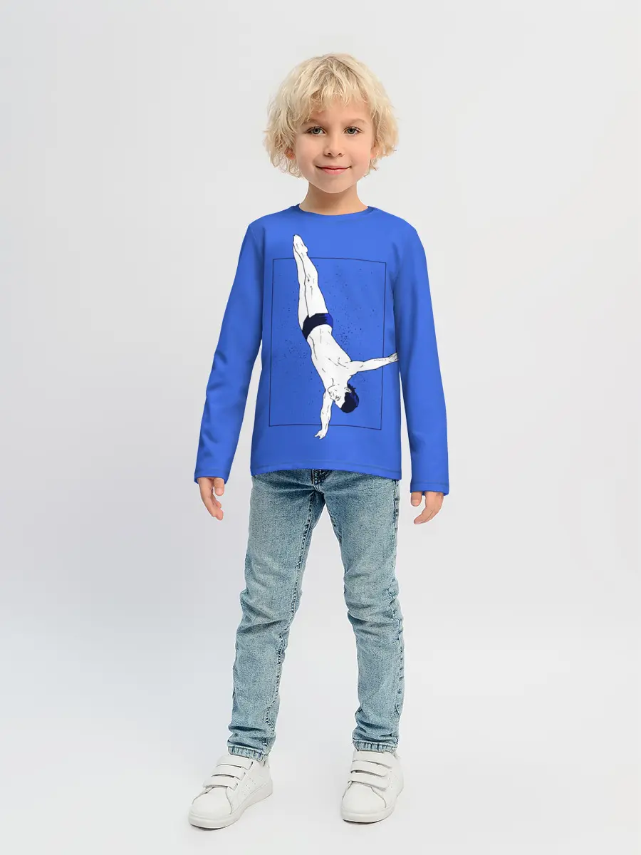 Детский лонгслив / Dive