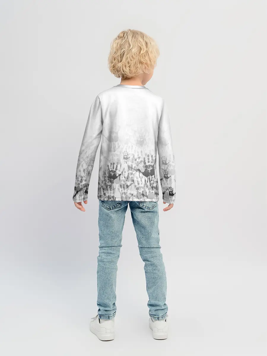 Детский лонгслив / nCoV | КОРОНАВИРУС