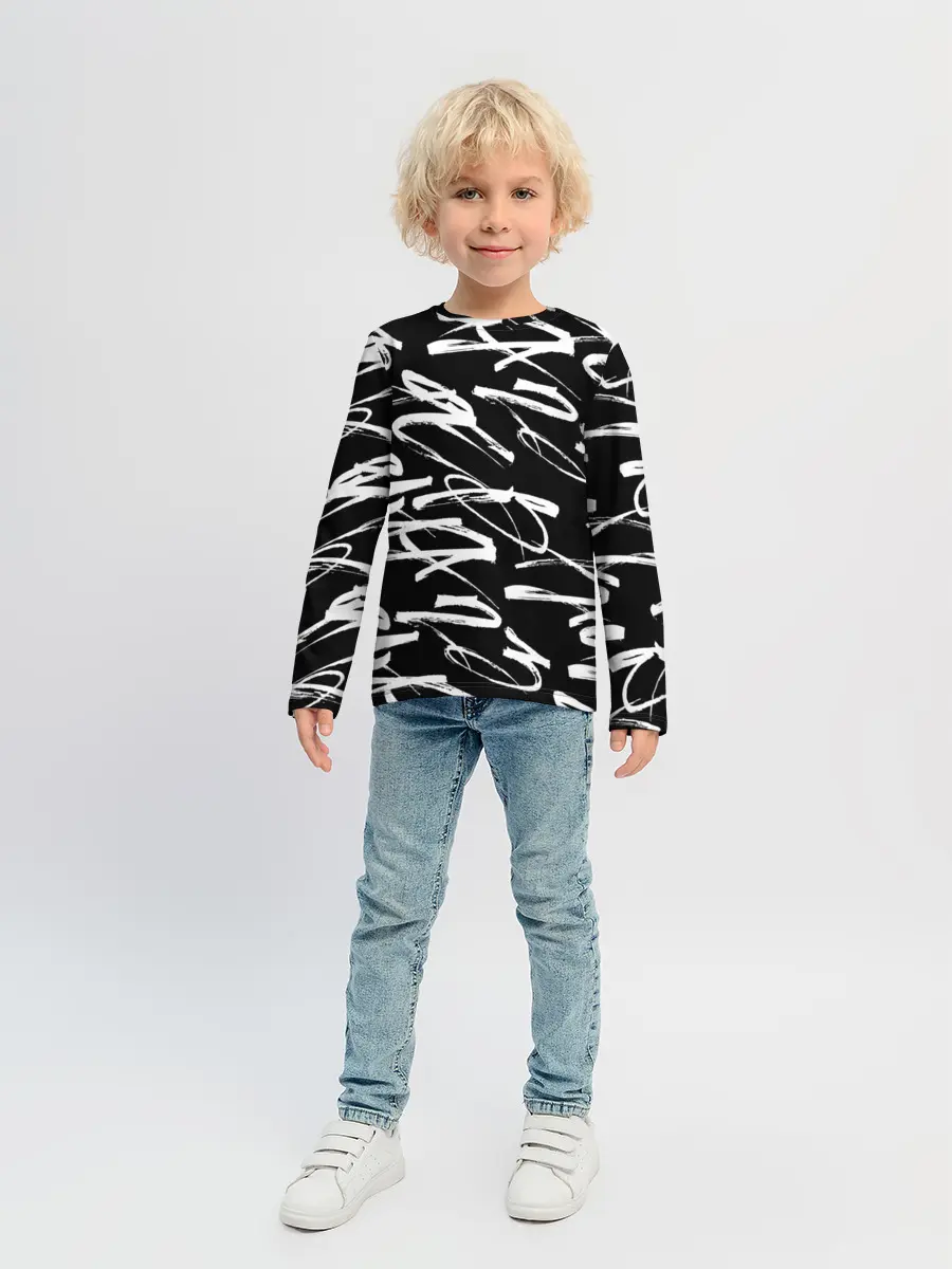 Детский лонгслив / 23 февраля