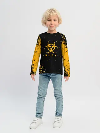 Детский лонгслив / КОРОНАВИРУС | nCoV