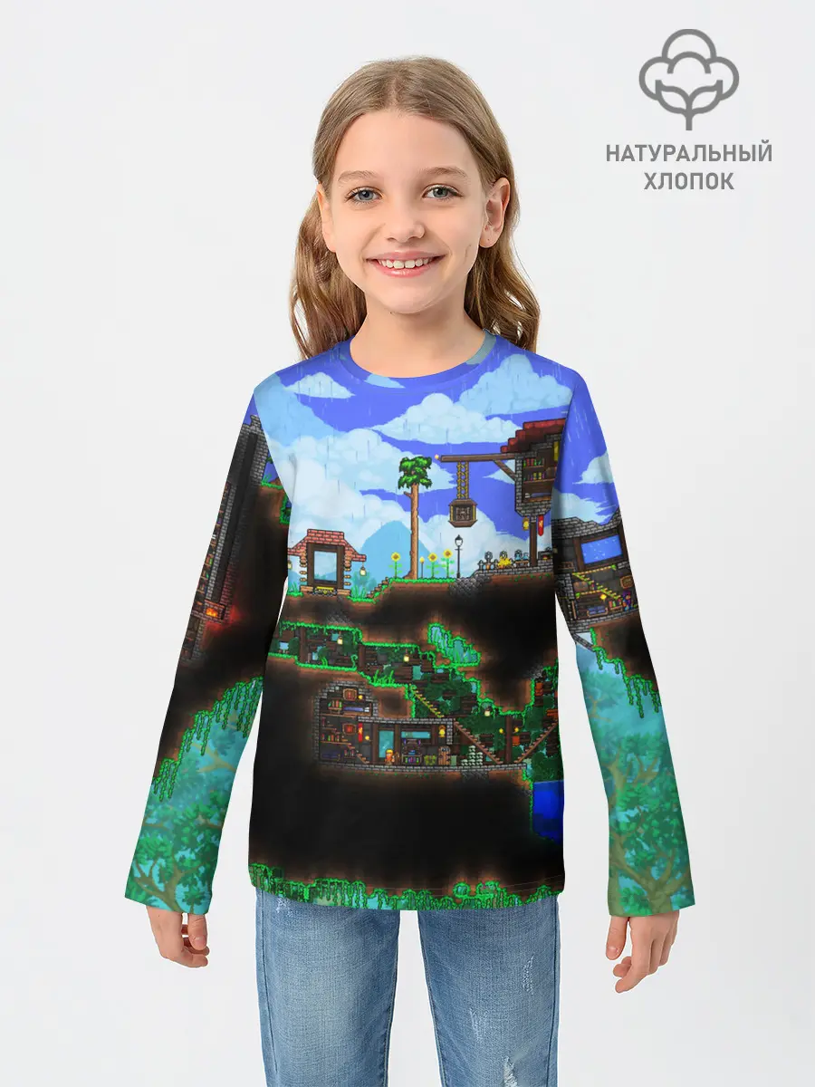 Детский лонгслив / TERRARIA