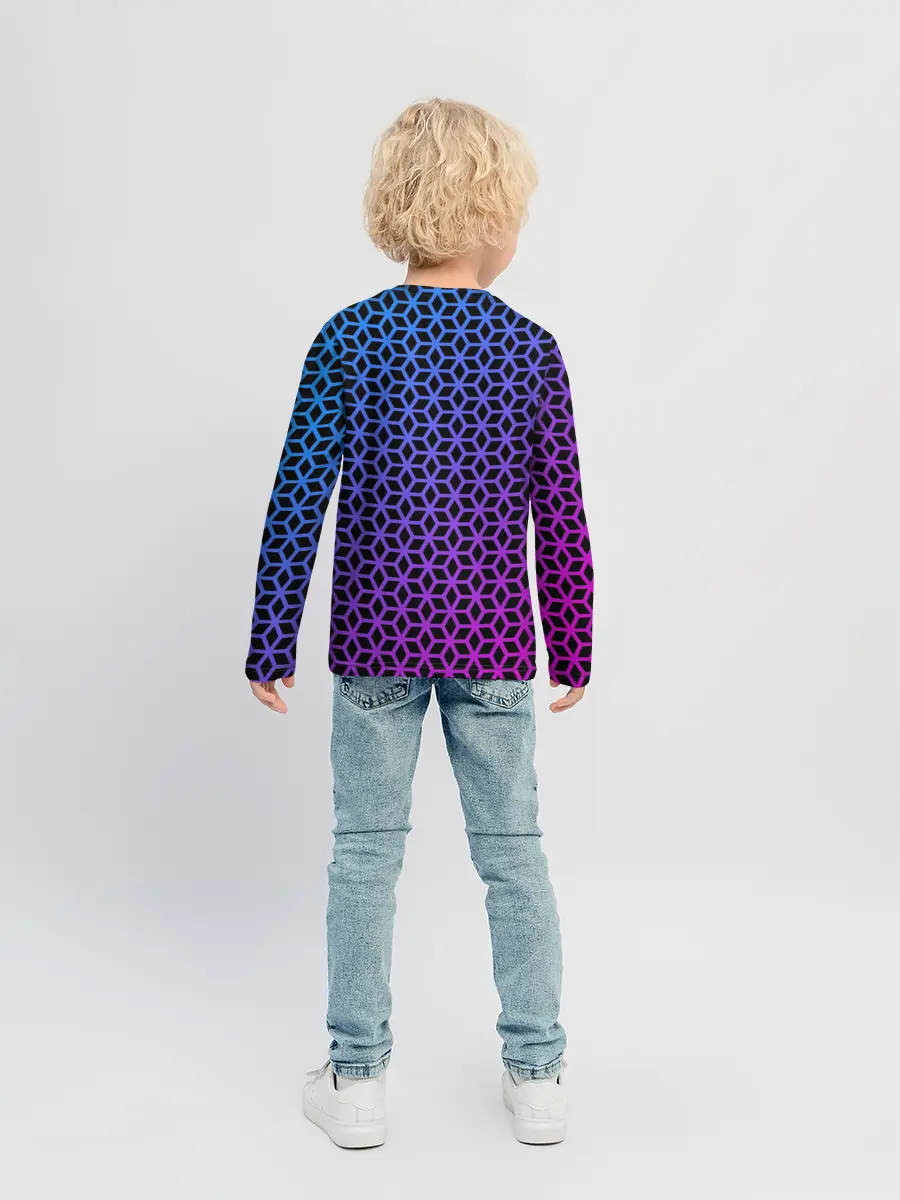 Детский лонгслив / Geometry