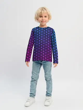 Детский лонгслив / Geometry